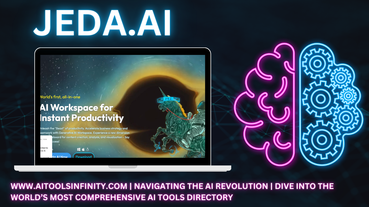 "With Jeda.ai, your ideas will take the shape of beautiful visuals. Spur creativity in brainstorming sessions and boost collaboration efficiency. Let's transform the way you work!"