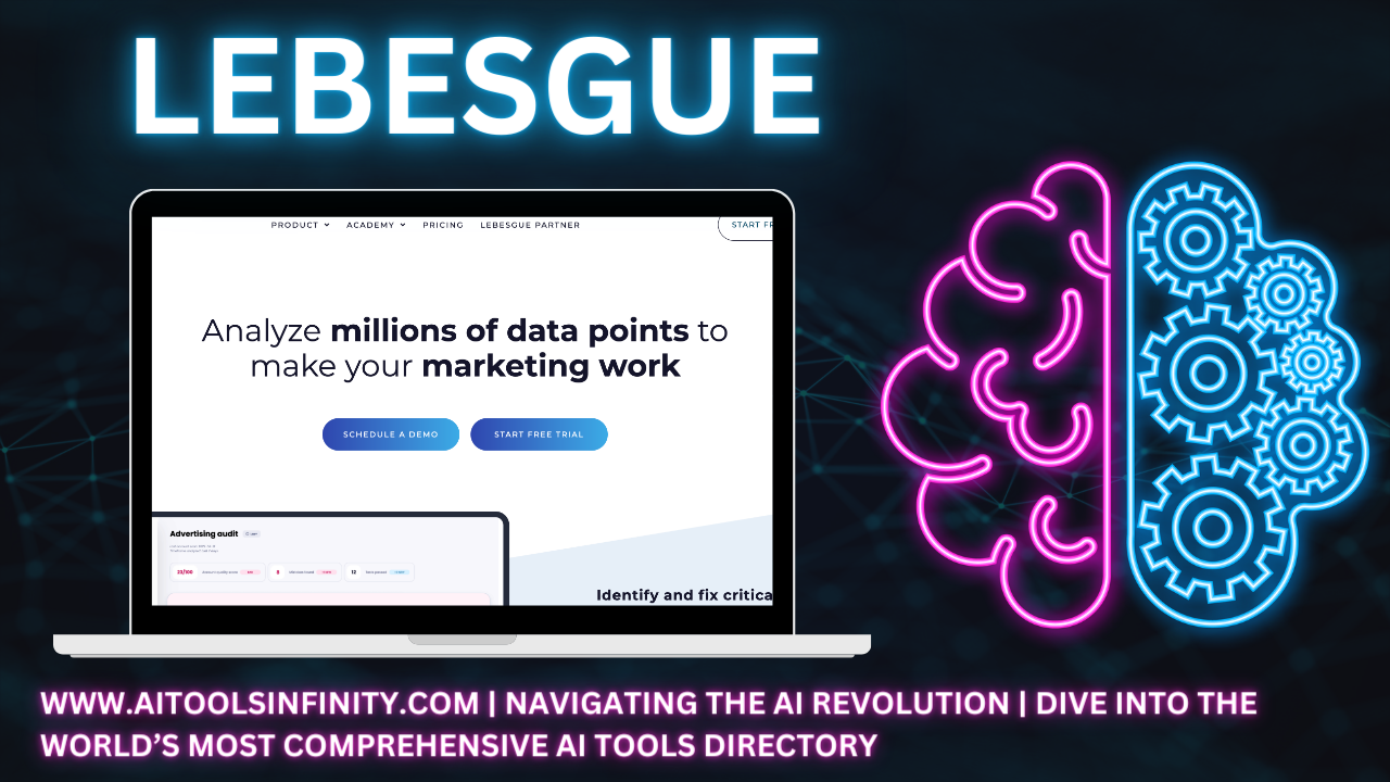 Streamline your e-commerce business's marketing strategies, optimize performance, and stay on top of market trends with Lebesgue. Empower your decision-making process with data.