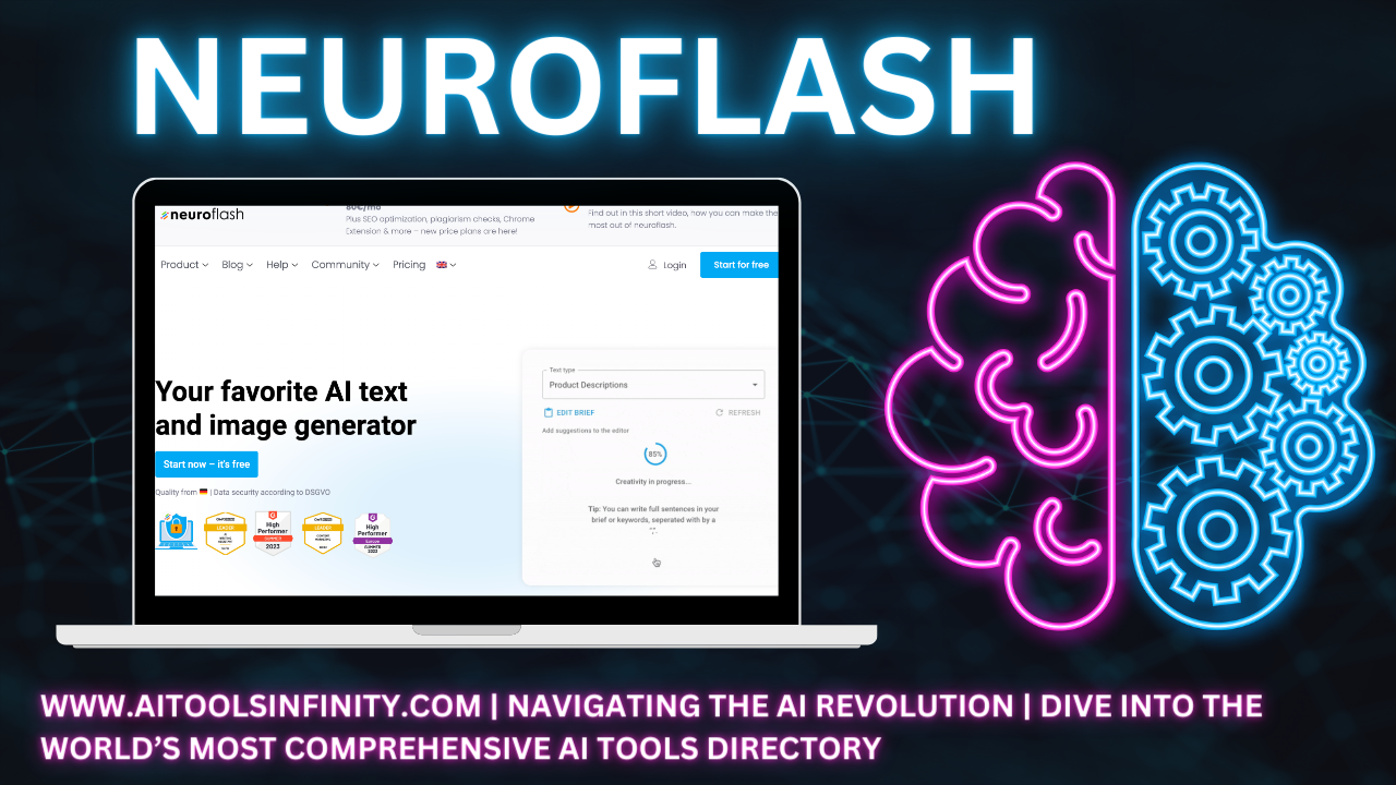 Frustrated with complex marketing tasks? Choose Neuroflash! It's not just a productivity tool. It helps transform your ideas into engaging content and guarantees top-notch customer service. Experience convenience and efficiency like never before!