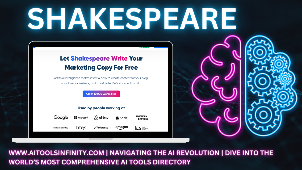 "An image showcasing AI Shakespeare by DAISYS.ai, an innovative tool for narrative creativity. The image represents the product's immersive and creative capabilities, inviting users to experience cutting-edge AI technology. It promises extraordinary theatrical experiences, stronger emotions, and better storytelling with just a prompt, highlighting the tool's unique approach to narrative creativity."