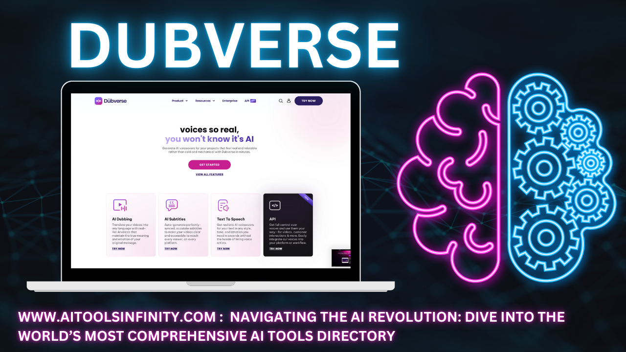 Dubverse is an AI video dubbing platform that uses realistic voices and automated lip-syncing to help creators translate and dub videos into multiple languages quickly and easily.